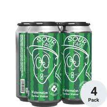 Mighty Squirrel Sour Face Watermelon 16oz 4 Pack Can