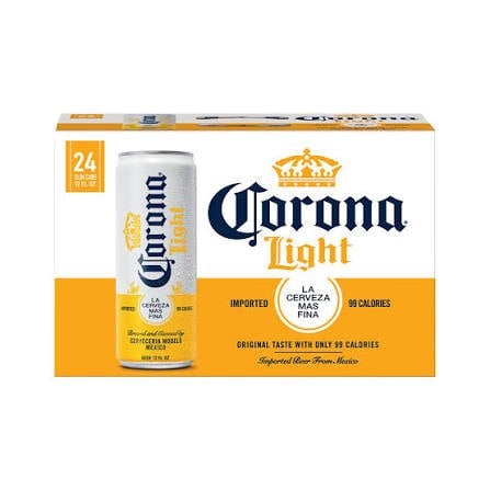 Corona Light 24 Pack Can