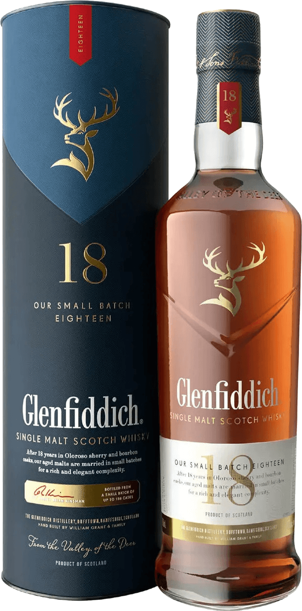 GLENFIDDICH 18 YEARS 750ML
