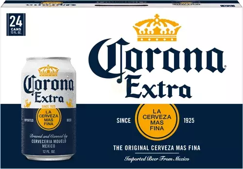Corona Extra 24 Pack Can