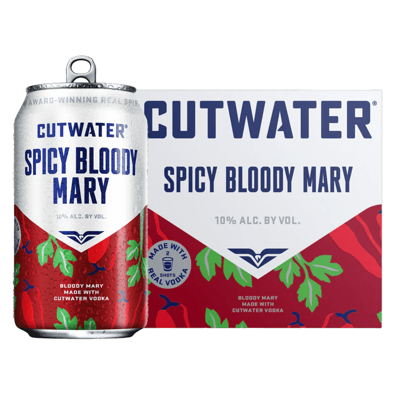 Cutwater Spicy Bloody Mary 12oz 4 Pack Can