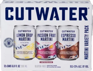 Cutwater Martini Variety Pack 200ml 12 Pack Can