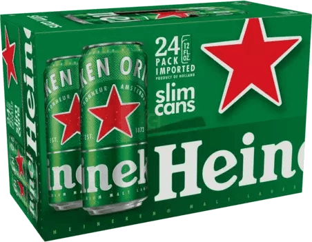 Heineken 24 pack Can