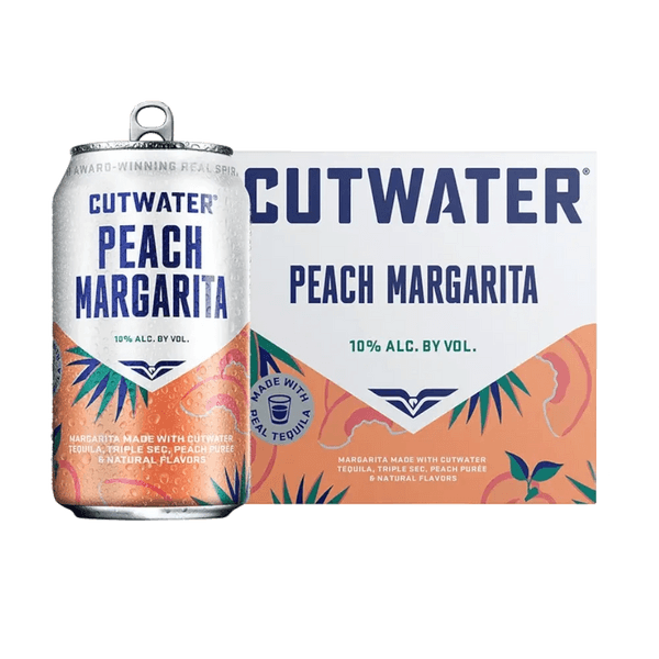 Cutwater Peach Margarita 12oz 4 Pack Can