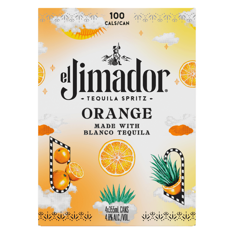 El Jimador RTD Orange Spritz 355ml 4 Pack Can