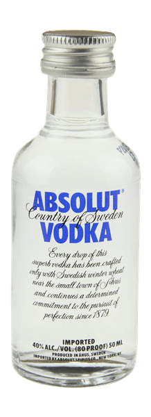 ABSOLUT 80 PF 50ML Single
