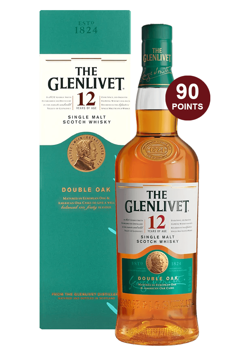 GLENLIVET SCOTCH 12 YR 750ML