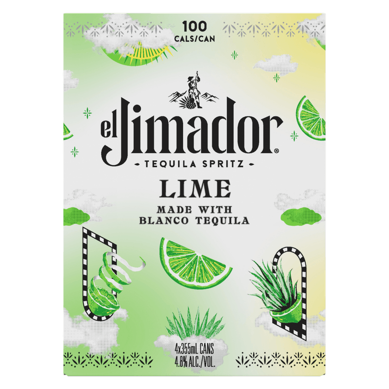 El Jimador RTD Lime Spritz 355ml 4 Pack Can